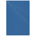 Westcott - Tapis de coupe à double face, 24 x 36 po, bleu-Fait d’un matériau composite, offrant une surface antiadhésive, résistante aux égratignures. Idéal pour une grande variété d’utilisations : industriel, bureau, école ou maison