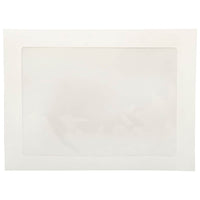 JAM Paper Grandes enveloppes format livret avec fenêtre, 9 x 12 po, blanc, pqt/100-Taille : 9 x 12 po