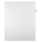 Mark Maker – Onglets séparateurs juridiques blancs, 1/25 onglets, format lettre, sans trous, numéro 56, 25/paquet-Onglets séparateurs blancs, 1/25 onglets