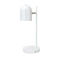 Union & Scale Essentials - Lampe de bureau à DEL, blanche-Lampe de bureau, réservé à l'usage intérieur