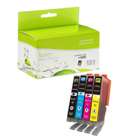 fuzion - Canon CLI-271XLC (CLI-271XLBK) Cartouche D'Encre Compatible - Haut Rendement - Noir/Cyan/Magenta/Jaune, Paquet de 4-Couleur d'encre: Noir, Cyan, Magenta, Jaune