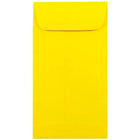 JAM Paper - Enveloppes à monnaie nº 7, 3 1/2 x 6 1/2 po, jaune Brite Hue, 50/paquet-Enveloppes à monnaie