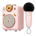 Divoom - Fairy-OK Haut-parleur karaoké Retro Mini - rose-C’est notre conférencier karaoké le plus populaire. Il est plus facile et plus rapide de jumeler le micro au petit haut-parleur au moyen de Bluetooth, en chantant des chansons karaoké avec votre famille et vos amis. Cadeau parfait pour l’anniversaire, la Saint-Valentin, la fête des Mères, la fête des Enfants, le jour de Noël, le jour de l’Action de grâces, le Nouvel An et d’autres festivals, célébrations, fêtes.