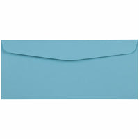 JAM Paper Enveloppes commerciales #9 - 3,875" x 8,875" - Bleu bébé - Paquet de 1000-Couleur : Bleu bébé