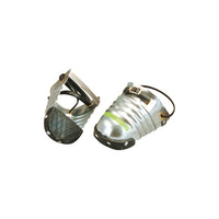 SCN Industrial - Protecteurs de pieds avec bout de caoutchouc-Les protecteurs de pieds sont des barrières metalliques portees par dessus les chaussures pour une protection maximale au pied complet - du cou-de-pied aux orteils - contre les objets qui tombent, roulent, qui sont projetes ou contre les coups accidentels provenant des machines.