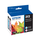 Epson - Cartouches d'encre T312922 Claria Photo HD - Capacité standard - Cyan clair/Magenta clair-Les photos d'archives durent plus de 200 ans dans un album