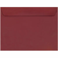 JAM Paper - Enveloppes pour livret - 9" x 12" - Rouge foncé - Paquet de 25-Couleur: Rouge Foncé