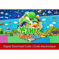 Yoshi's Crafted World pour Nintendo Switch [Code Electronique]-Le contenu téléchargeable n'est ni remboursable ni restituable.