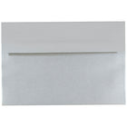 JAM Paper Enveloppe A8 Stardream, effet métallisé, argenté, 50/paquet-Enveloppe en papier à effet métallisé argenté Stardream