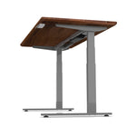DecentLiving - Bureau assis/debout - 72 L x 30 W po - noyer massif-Bois dur récolté de manière responsable et durable