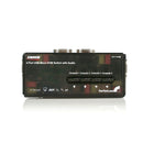 StarTech.com - Commutateur KVM USB professionnel avec câbles et audio, 4 ports, noir-Alimentation du KVM à partir des ordinateurs auxquels il est connecté, ne requérant ainsi aucun adaptateur d’alimentation