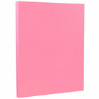 JAM Paper Papier cartonné Brite Hue, 8-1/2 x 11 po, rose intense, 250/pqt-Taille : 8 1/2 x 11 po