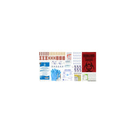 Wasip - CSA, Type 2, Petite trousse de recharge de base, paquet de 12-50x Assortiment de pansements