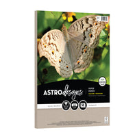 Astrodesigns - Papier 32lb - 8,5 po l x 11 po H - Kraft - Paquet de 50-50 feuilles de papier cartonné Kraft