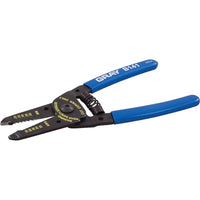 Gray Tools - Pince à dénuder et couper, 6 po long, pour fil électrique de calibre 30, 28, 26, 24 et 22 AWG-Outil à dénuder no 22, 24, 26, 28, 30 AWG 0,25, 0,32, 0,40, 0,50, 0,65 mm.