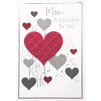 Rosedale Gold - Cartes de souhaits/Enveloppes - Joyeuse St-Valentin Maman - 5-1/2 po x 8 po - paquet de 6-Imprimées sur un papier de qualité non couché