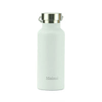 Minimal – Flasque isolée, 500 ml, blanc-Contient 17 oz/500 ml de votre boisson préférée