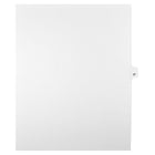 Mark Maker – Onglets séparateurs juridiques blancs, 1/25 onglets, format lettre, sans trous, numéro 37, 25/paquet-Onglets séparateurs blancs, 1/25 onglets