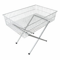 Eddie's - Table à poubelles - 31 "H x 36 "L x 24 "W - Blanc-Table de la benne à ordures