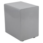Flash Furniture Classeur ergonomique à 3 tiroirs pour dossiers juridiques et lettres, gris-Le porte-crayons peut contenir des ustensiles d'écriture et de petites fournitures de bureau