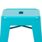 Flash Furniture Tabouret De Bar 24" - Empilable-Sarcelle - Paquet De 4 (4ET3132024TLR)-440 lb Capacité de poids