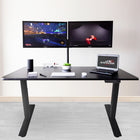 AnthroDesk - Bureau assis/debout electrique - Base Noire-Comprend une garantie de 7 ans sur toutes les pièces avec le service client d'AnthroDesk