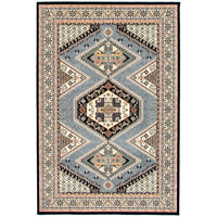 eCarpetGallery Tapis Qashqai Blue 7'10" x 10'2"-Rectangle