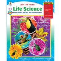 Livre numérique : Carson Dellosa - Just the Facts: Life Science, 104136-EB, 4e à 6e année-Vous recevrez deux courriels : le premier confirmant la totalité de votre commande et le second comportant un lien de téléchargement. Vous pourrez utiliser le lien de téléchargement immédiatement ou plus tard, comme vous le voulez.