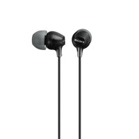 Sony – Écouteurs boutons EX à couleur mode, noir-Écouteurs boutons en silicone hybride offrant un confort de longue durée; tailles offertes : petit, moyen, grand