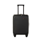 Air Canada - Bagage de cabine hybride de 19 po Compass Collection - Noir-Construction légère et durable en polycarbonate