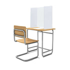 Cloison de bureau Mark Maker, 4 mm d'épaisseur Coroplast blanc 18,5 "H,-Légers pour une portabilité optimale sans effort. Finition avec coins arrondis pour la sécurité des enfants.