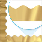 TREND enterprises, Inc. - Terrific Trimmers, 2-1/4po x 32 pi, or métalisé, paquet de 10-Utiliser dans les espaces de réunion, les salles de classe, les halls et projets d'artisanat
