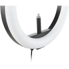 Kensington - L1000 Anneau lumineux bicolore avec support pour webcam-Les LED bicolores offrent une large plage de température (froide, naturelle ou chaude) - vous pouvez donc sélectionner la meilleure lumière pour vous à tout moment