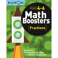 Kumon Cahier Educatifs Boosters de Mathématiques - Fractions-L'éducation des enfants