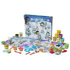 Play-Doh - Calendrier de l'Avent avec pâte à modeler-DES ACTIVITÉS FESTIVES POUR LA FAMILLE : Les accessoires Play-Doh permettent aux enfants de découper, de tamponner et de décorer leurs propres créations. Ils peuvent aussi utiliser les cartes de création qui incluent des idées de créations à réaliser étape par étape