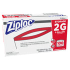 Ziploc – Sacs d’emballage à double fermeture à glissière, 13 po x 15 po, paquet de 100-Chaque sac bloque l’air et emprisonne la fraîcheur, ce qui signifie moins de gâchis de nourriture et d’argent.