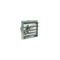 Airmaster - Ventilateur d'evacuation à volet à 3 vitesses à entraînement direct de 12 po-Moteur de 115 V, 3-vitesses, monophase, moteur sous carter avec interrupteur à tirage