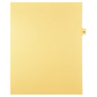 Markmaker - 25 tabs/PQT,5 PQT/Boite, Intercalaires imprimes Legal, Chamois, 1/15th coupe| format lettre, sans trous, Numero 125-Intercalaires imprimes Legal