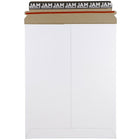 JAM Paper - Enveloppes d'expédition pour photos rigides autocollantes, 9 3/4 x 12 1/4 po, blanc, paq./10-Taille : 9 x 11,5 po