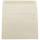 JAM Paper Enveloppes Strathmore A6, papier vélin ivoire, 250/paquet-Intérieur vierge où écrire un mot personnalisé