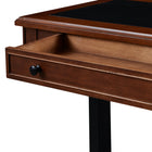 Koble - Bureau Danee 60 po, Brun-Chargement sans fil sur le dessus du bureau