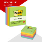 Post-it - Feuillets - collection Paradis floral - 3 po x 3 po - 100 feuillets/bloc - 500 feuilles - paquet de 5-3 po x 3 po, collection Paradis floral