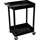 Luxor – Chariot à fret 2 tablettes, STC Series, noir-Noir