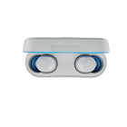 Skullcandy - Écouteurs boutons 100 % sans fil à isolation sonore Jib 2 - Gris/Bleu-Microphones intégrés à chaque écouteur