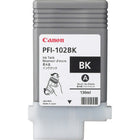 Canon - Réservoir d’encre teinté noir PFI 102BK-Teinture noire