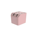 Chargeur mural double USB Basic Tech - Rose-Prévention de court-circuit