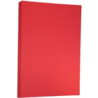 Jam Paper Papier cartonné, format tabloïde, rouge comète Astrobright, 50/paquet-Poids du papier : 65 lbs