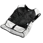 TechNiche—Veste de sport hybride, noir, grand-Fermeture à glissière à l’avant avec ventilation en filet et conception à encolure dégagée