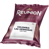 Reunion Coffee Roasters - Fraction colombienne Las Hermosas de l'île de la Réunion - Paquet de 24 - 2,5 oz-À utiliser avec les cafetières automatiques