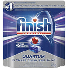 Tablettes Finish Quantum, paquet de 45-Finish Max in 1 Shine and Protect vous donne la propreté et l'éclat désires, plus une protection contre la corrosion du verre, alors vos verres gardent leur éclat et sont protégés d'un lavage à l'autre.